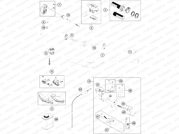 HANDLEBAR, CONTROLS
