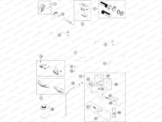 HANDLEBAR, CONTROLS