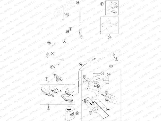 HANDLEBAR, CONTROLS|Frame|02