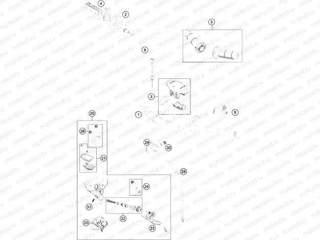 HANDLEBAR, CONTROLS|Frame|02