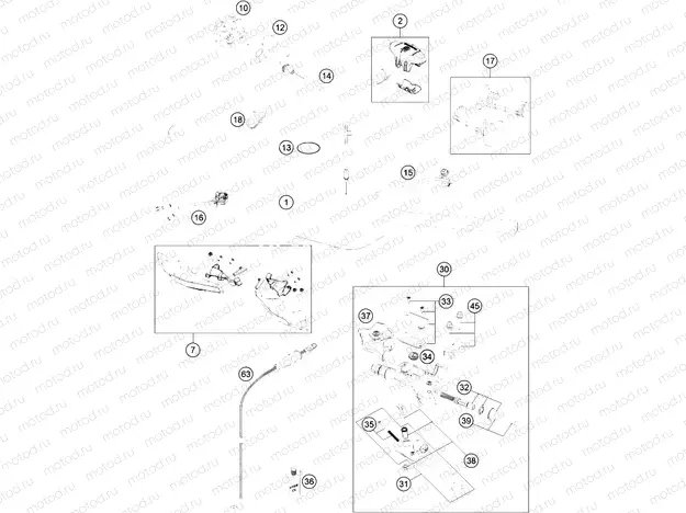HANDLEBAR, CONTROLS|Frame|02
