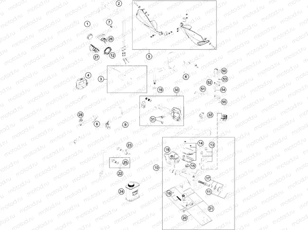 HANDLEBAR, CONTROLS|Frame|02