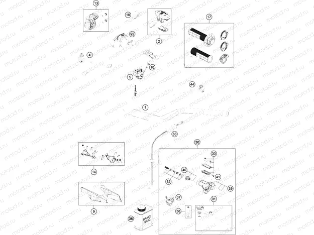 HANDLEBAR, CONTROLS|Frame|02