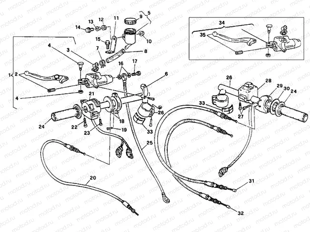 HANDLEBAR DM 012263 » HANDLE BAR