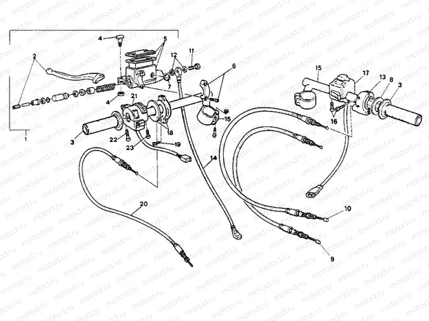 HANDLEBAR FM 012262 » HANDLE BAR