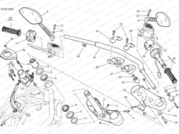 HANDLEBAR [MOD:XDIAVELS;XST:AUS,BLG,EUR,GSO,JAP,ROK]