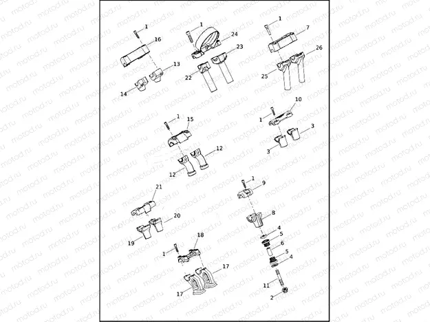 HANDLEBAR RISERS