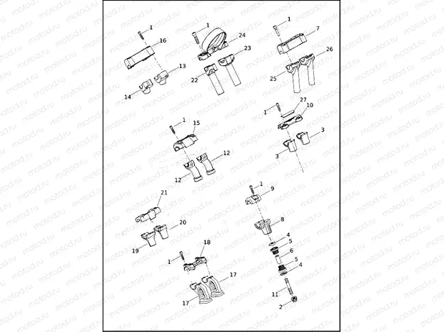 HANDLEBAR RISERS