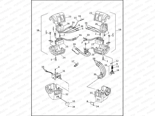 HANDLEBAR SWITCHES (1 OF 2)
