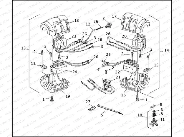 HANDLEBAR SWITCHES - 1995
