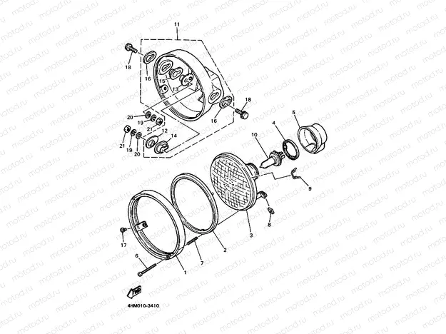 Headed Light 1 (4 HM1, 4 HM2, 4HM3, 4HM4, 4