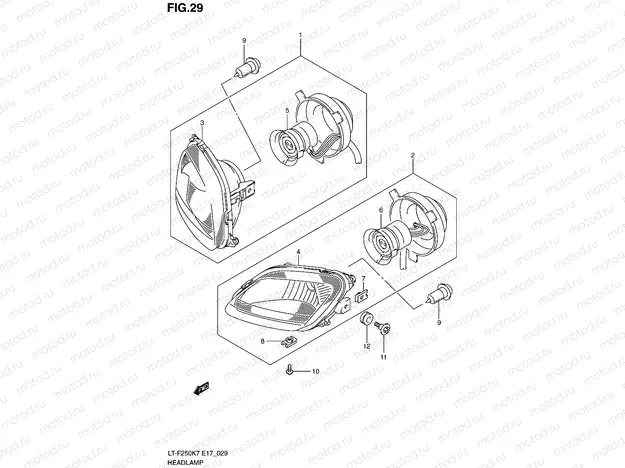 HEADLAMP (E17,E24)