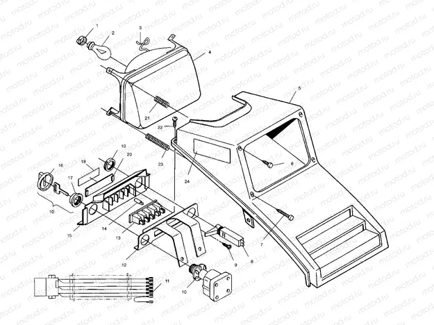 HEADLIGHT - A00AA32AB (4960076007A012) | HEADLIGHT - A00AA32AB (4960076007A012)