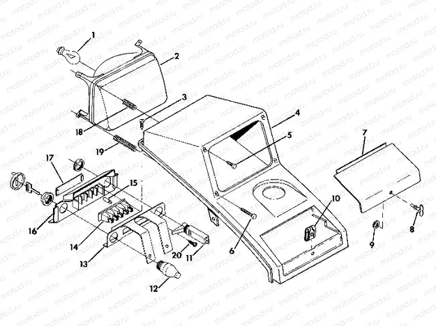HEADLIGHT ASSEMBLY 350 2X4 (4918531853008A) | HEADLIGHT ASSEMBLY 350 2X4 (4918531853008A)