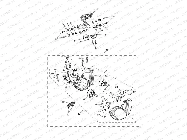 Headlight Assembly 480782