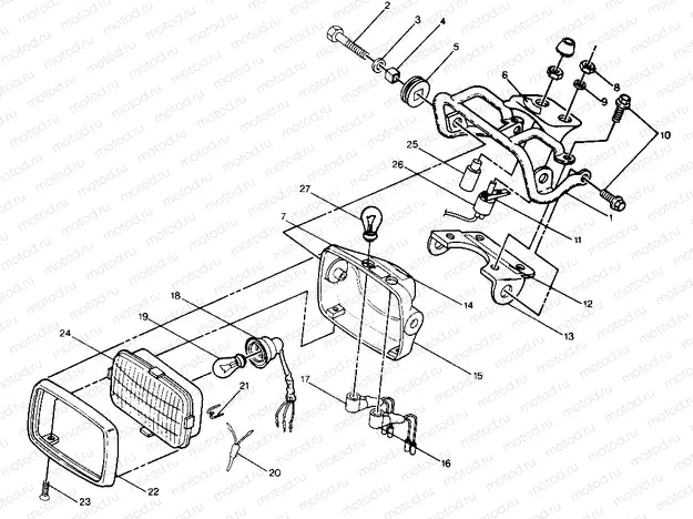 Headlight Assembly (49147514750007) | Headlight Assembly (49147514750007)