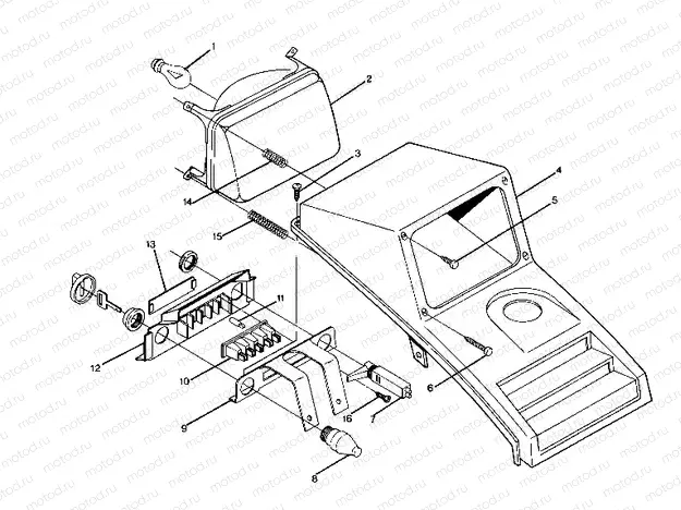 Headlight Assembly (4916331633007A) | Headlight Assembly (4916331633007A)