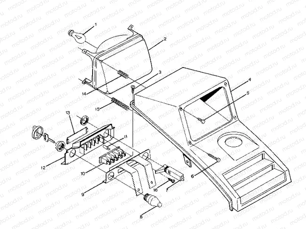 Headlight Assembly (4916361636009A) | Headlight Assembly (4916361636009A)