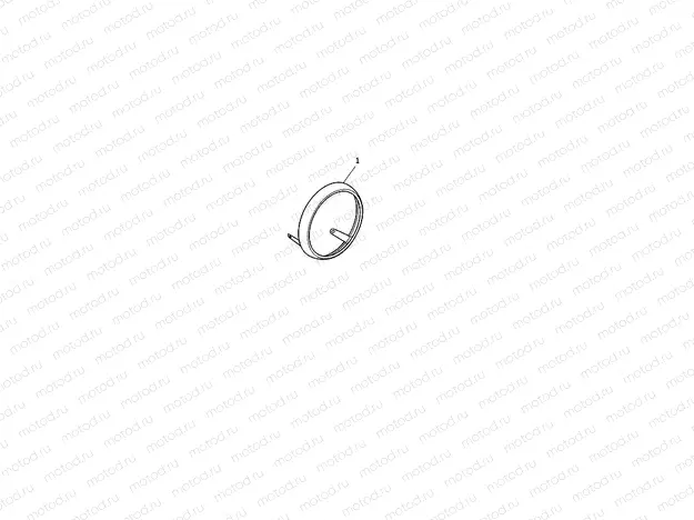 Headlight Bezel, Black