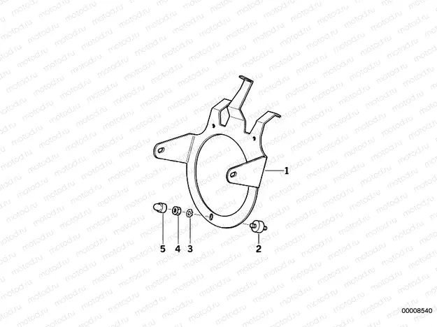 Headlight bracket