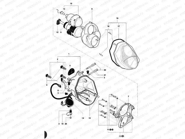 Headlight Components