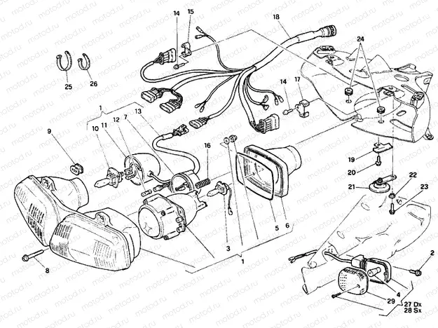 HEADLIGHT » LIGHTING SYSTEM