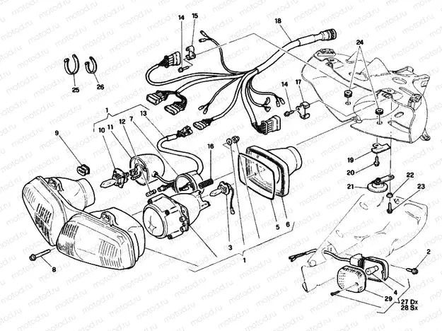 HEADLIGHT » LIGHTING SYSTEM