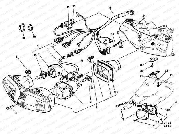 HEADLIGHT » LIGHTING SYSTEM