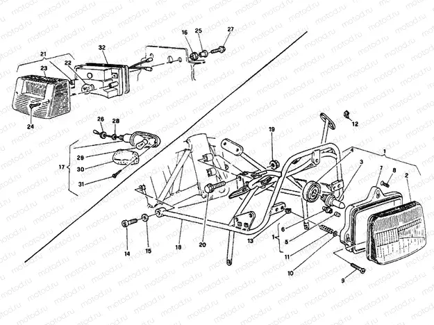 HEADLIGHT » LIGHTING SYSTEM