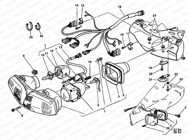 HEADLIGHT » LIGHTING SYSTEM