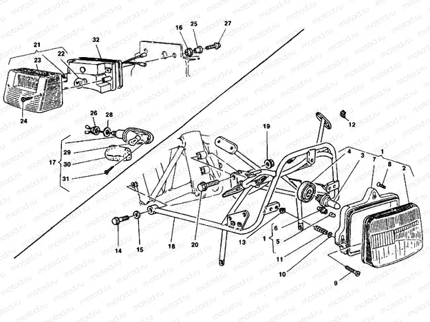 HEADLIGHT » LIGHTING SYSTEM