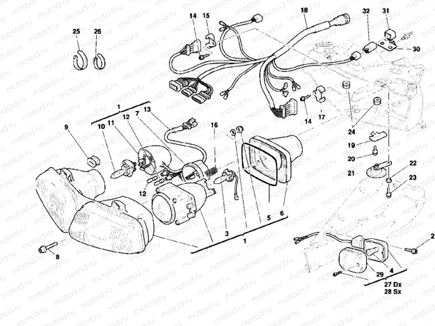 HEADLIGHT » LIGHTING SYSTEM
