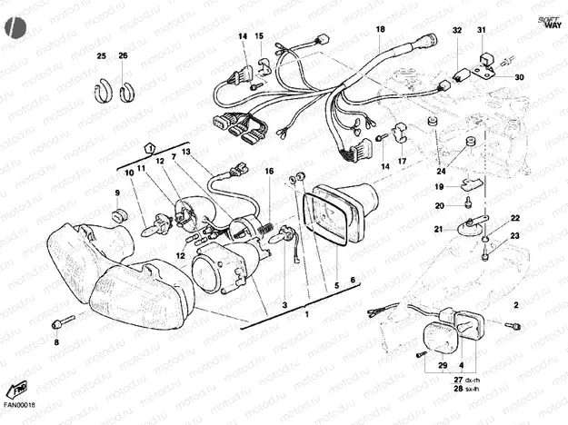 HEADLIGHT » LIGHTING SYSTEM