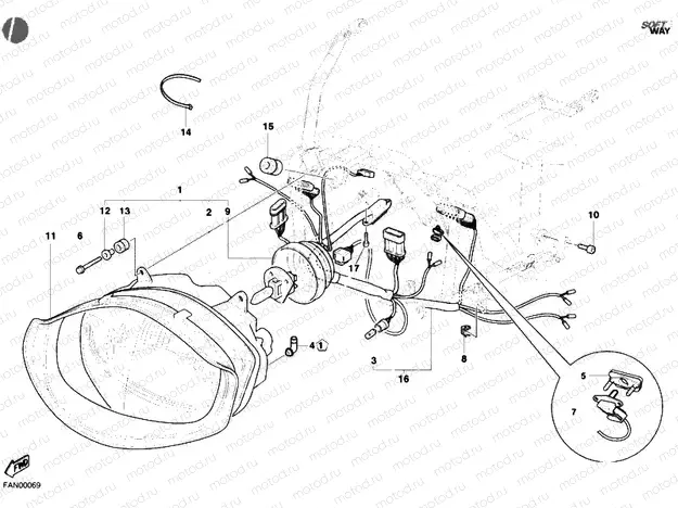 HEADLIGHT » LIGHTING SYSTEM