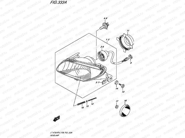 HEADLIGHT (LT-A750XPL6 P28)