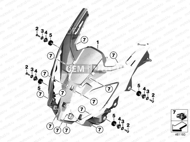 Headlight mount