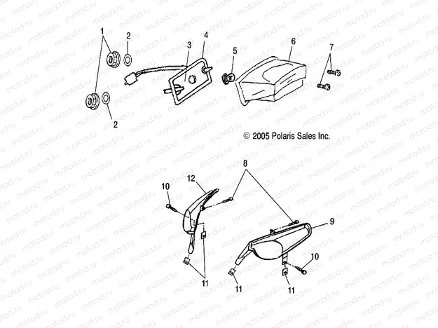 HEADLIGHT/BRAKELIGHT - A04KA05CA (4999202359920235C01) | HEADLIGHT/BRAKELIGHT - A04KA05CA (4999202359920235C01)