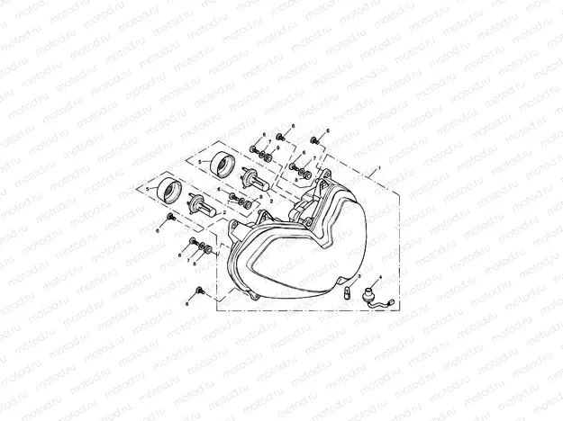 Headlight/Mountings » 186150