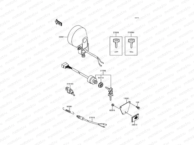 Headlight(s)/Ignition Switch