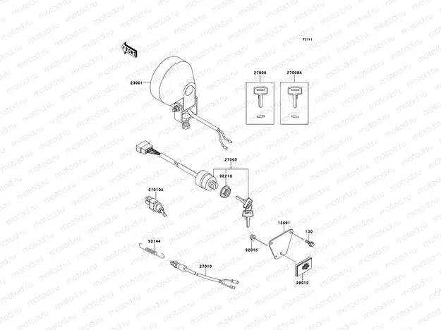 Headlight(s)/Ignition Switch