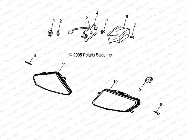 HEADLIGHT/TAILLIGHT - A07SB20AA (4999202799920279C03) | HEADLIGHT/TAILLIGHT - A07SB20AA (4999202799920279C03)