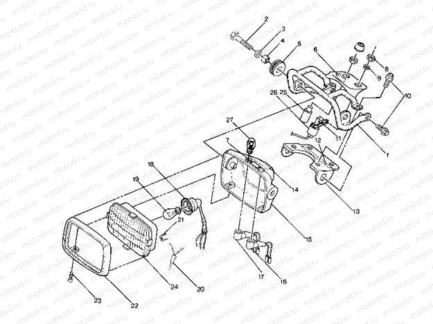 Headlilght Assembly (4913491349007A) | Headlilght Assembly (4913491349007A)