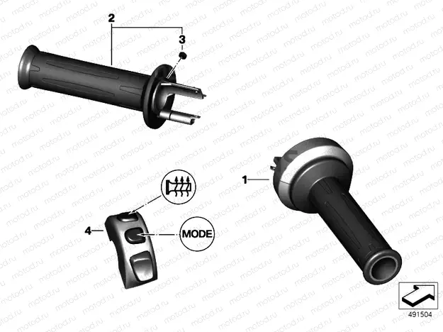 HEATED HANDLEBAR GRIPS