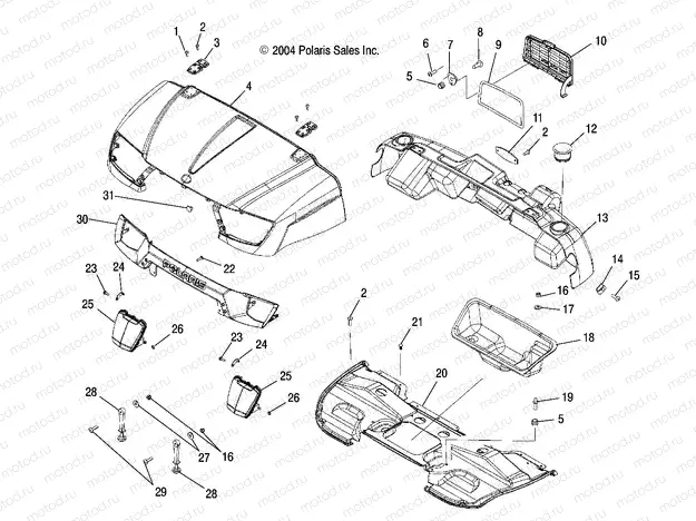 HOOD - R05RD68AA/AB (4998269826A09) | HOOD - R05RD68AA/AB (4998269826A09)