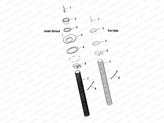 HULL AIR INLET - W015198D (4964846484B007) | HULL AIR INLET - W015198D (4964846484B007)