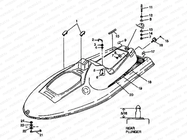 HULL and BODY - B984590 (4946314631a006) | HULL and BODY - B984590 (4946314631a006)