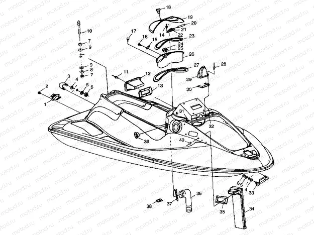 HULL and BODY - B984690 (4945114511a005) | HULL and BODY - B984690 (4945114511a005)