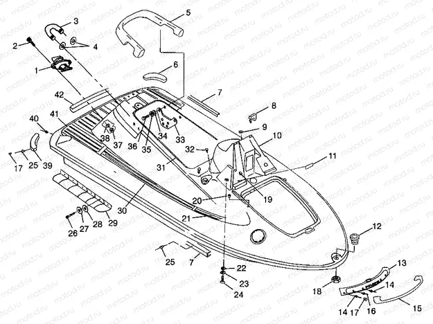 HULL and BODY - B984978 (4945834583a005) | HULL and BODY - B984978 (4945834583a005)