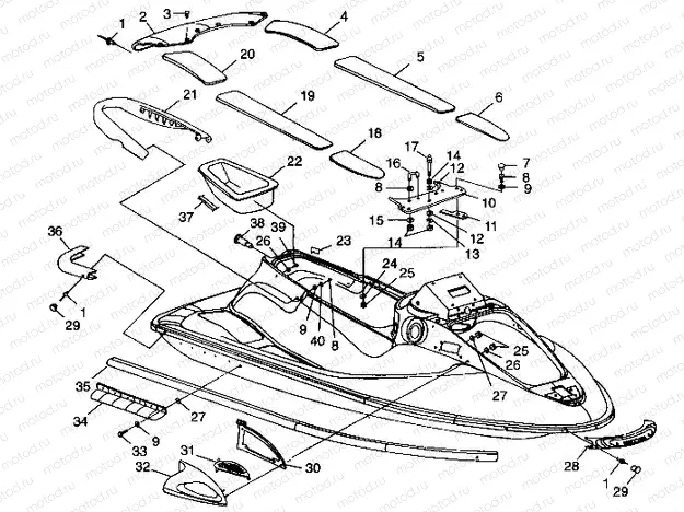 HULL and BODY - I984690 (4945114511a007) | HULL and BODY - I984690 (4945114511a007)