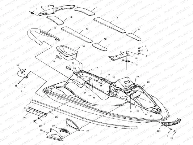 HULL and BODY - I994690 (4951365136a007) | HULL and BODY - I994690 (4951365136a007)